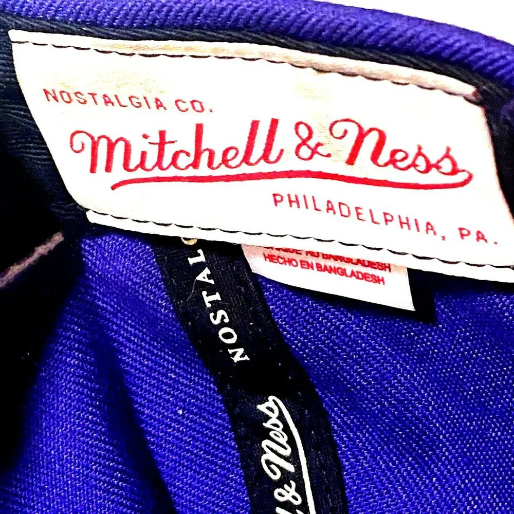 LA Lakers Mitchell & Ness Script HWC Hat Rare Griswold Kobe Snapback